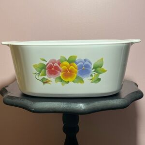 Spring blush corningware 5 Qrt 5 litre Casserole Dish Dutch oven wildflower